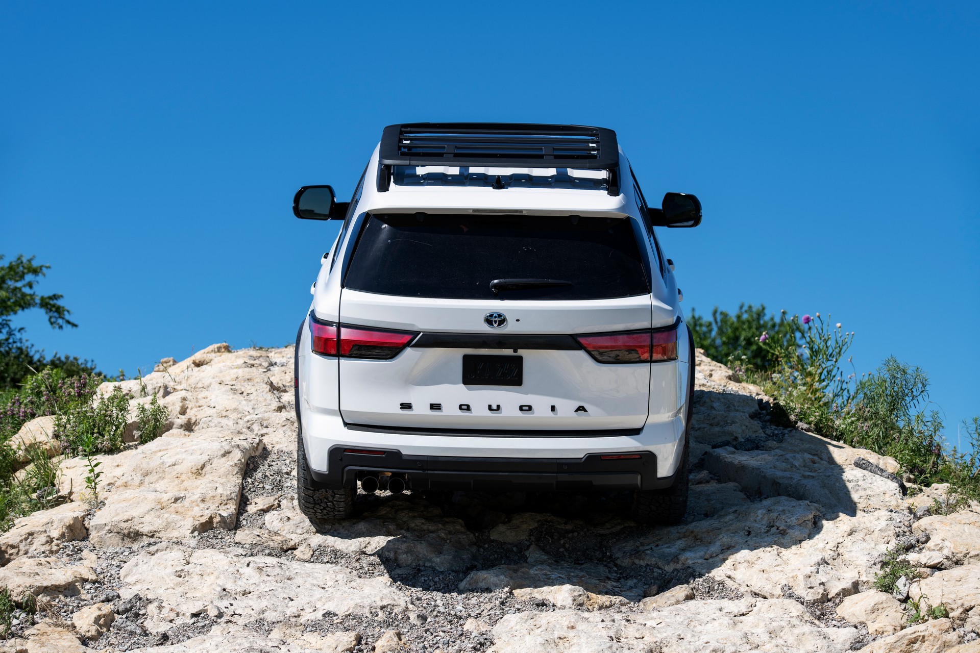 2023 Toyota Sequoia TRD Pro Rear Wallpapers #44 of 114