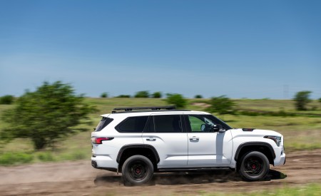 2023 Toyota Sequoia TRD Pro Side Wallpapers 450x275 (52)