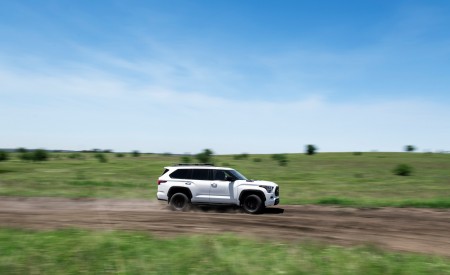 2023 Toyota Sequoia TRD Pro Side Wallpapers 450x275 (53)