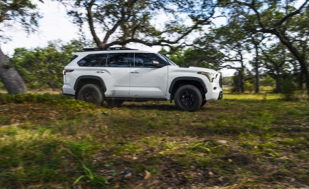 2023 Toyota Sequoia TRD Pro Side Wallpapers 450x275 (99)