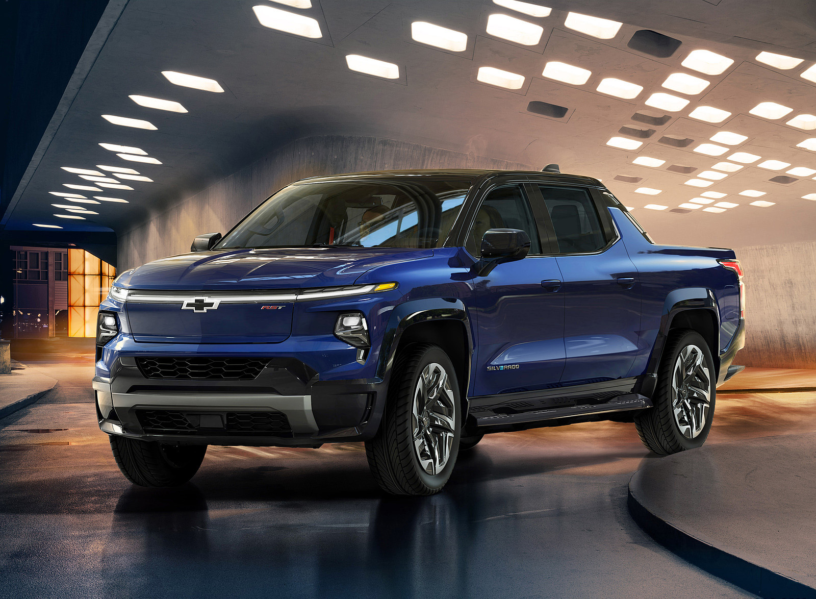 2024 Chevrolet Silverado EV RST Front Three-Quarter Wallpapers (5)