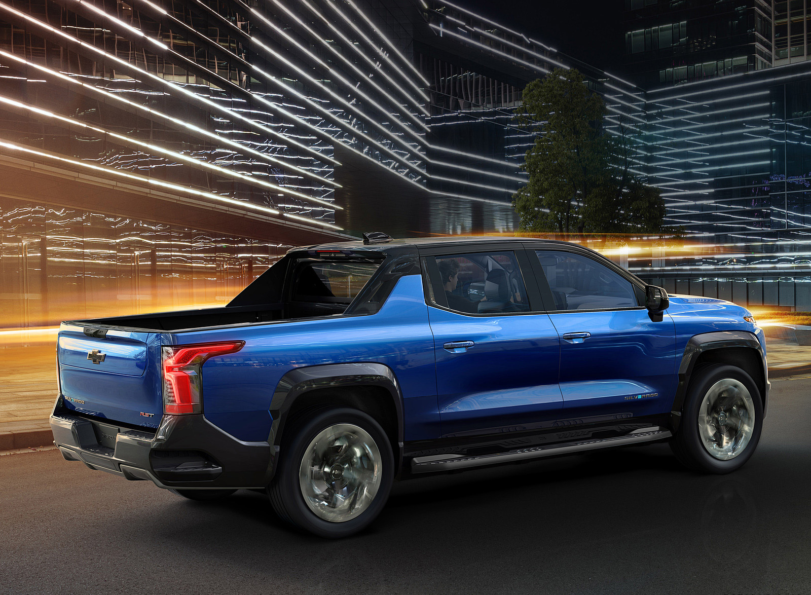 2024 Chevrolet Silverado EV RST Rear Three-Quarter Wallpapers (6)