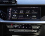 2022 Audi A3 (Color: Atoll Blue; US-Spec) Central Console Wallpapers 150x120