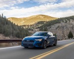 2022 Audi A3 (Color: Atoll Blue; US-Spec) Front Three-Quarter Wallpapers  150x120