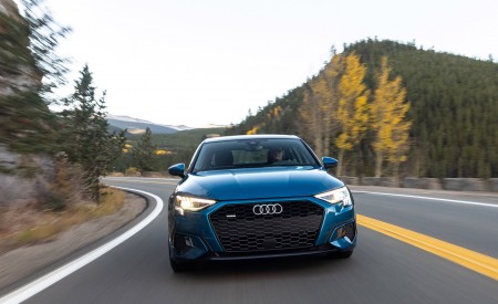 2022 Audi A3 (Color: Atoll Blue; US-Spec) Front Wallpapers 450x275 (10)