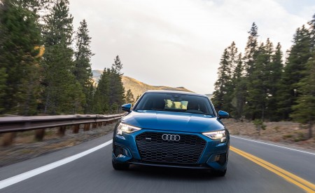 2022 Audi A3 (Color: Atoll Blue; US-Spec) Front Wallpapers  450x275 (17)