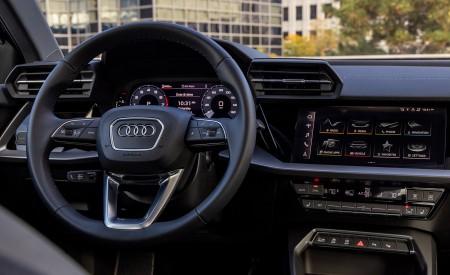 2022 Audi A3 (Color: Atoll Blue; US-Spec) Interior Cockpit Wallpapers 450x275 (47)