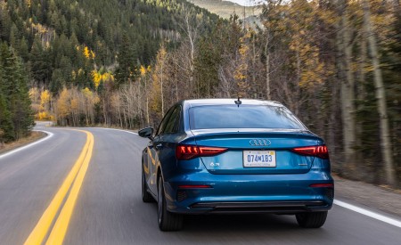 2022 Audi A3 (Color: Atoll Blue; US-Spec) Rear Wallpapers 450x275 (9)