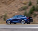 2022 Audi S3 (Color: Navarra Blue; US-Spec) Rear Three-Quarter Wallpapers 150x120