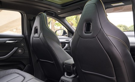 2022 BMW X2 GoldPlay Edition xDrive25e Interior Seats Wallpapers 450x275 (52)