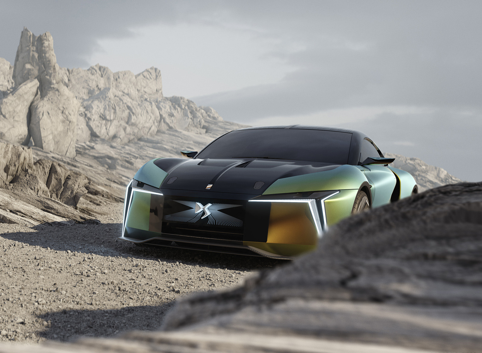 2022 DS E-TENSE PERFORMANCE Concept Front Wallpapers (7)