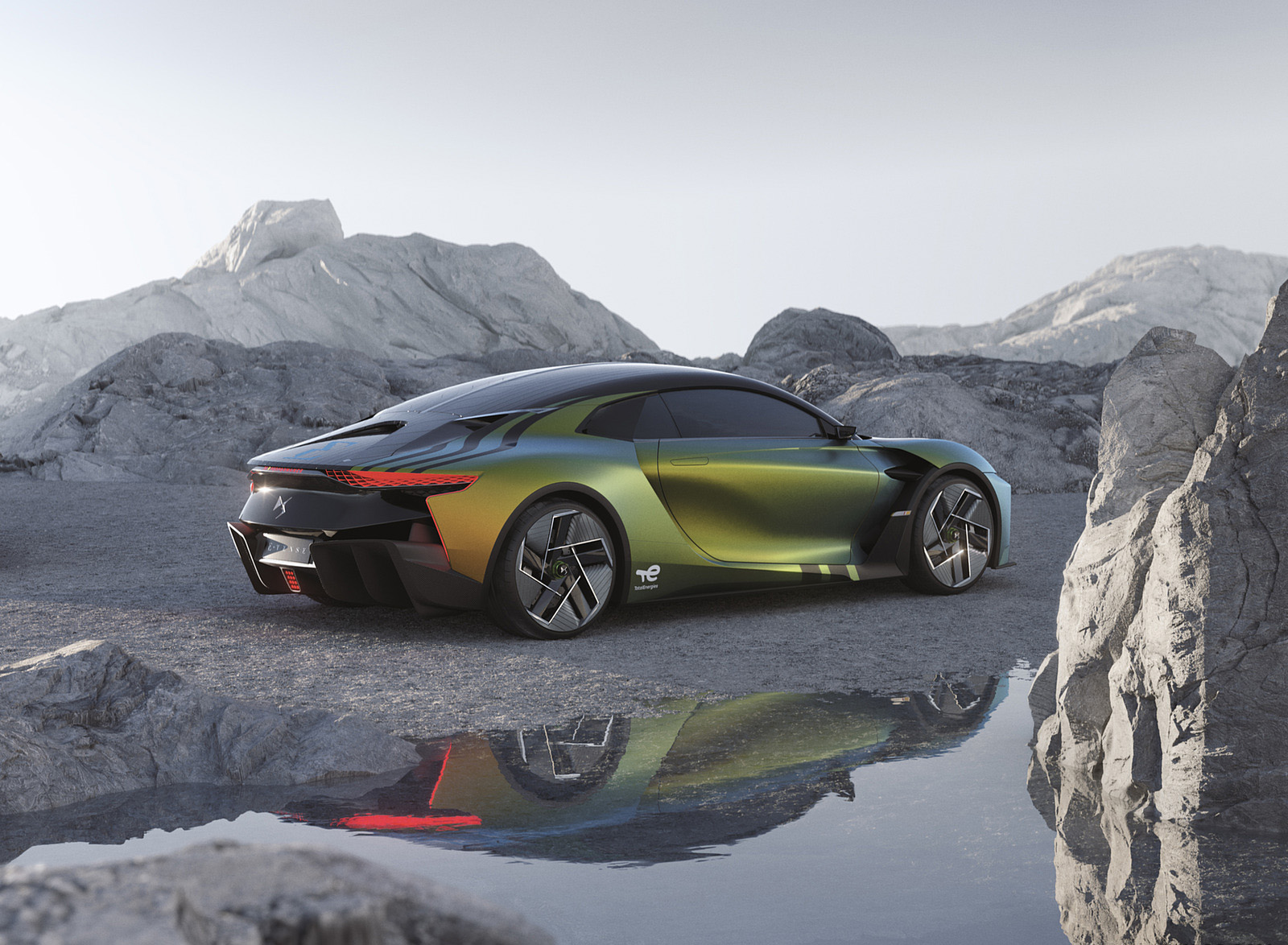 2022 DS E-TENSE PERFORMANCE Concept Rear Three-Quarter Wallpapers (4)