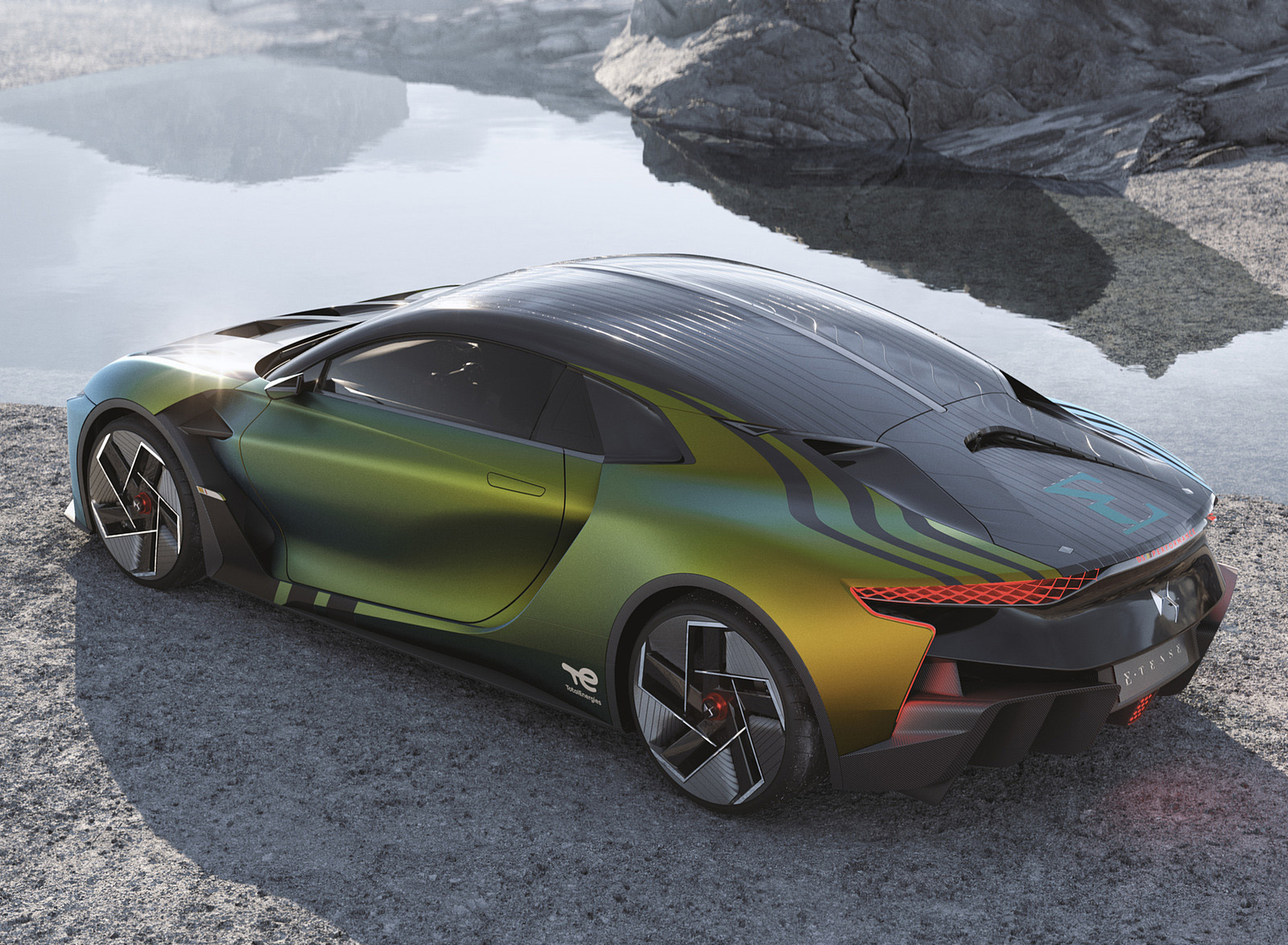 2022 DS E-TENSE PERFORMANCE Concept Rear Three-Quarter Wallpapers (2)