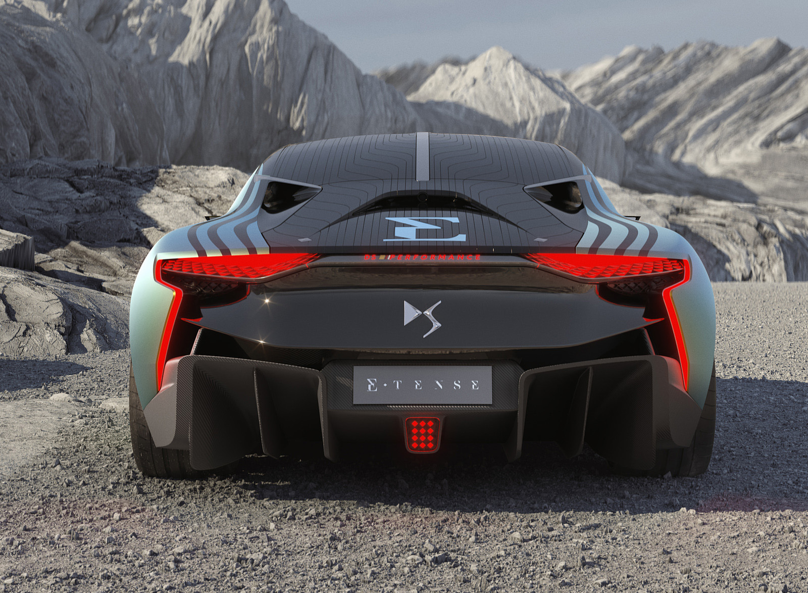 2022 DS E-TENSE PERFORMANCE Concept Rear Wallpapers (6)