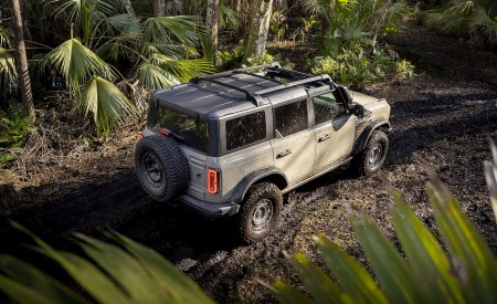 2022 Ford Bronco Everglades (Color: Desert Sand) Rear Three-Quarter Wallpapers 450x275 (15)