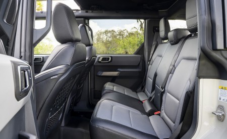 2022 Ford Bronco Everglades Interior Rear Seats Wallpapers 450x275 (34)