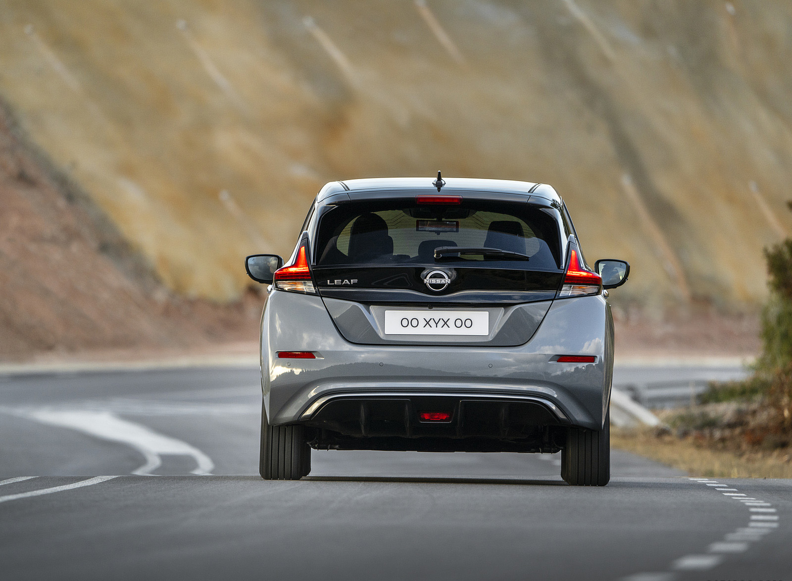 2022 Nissan Leaf (Euro-Spec) Rear Wallpapers (11)