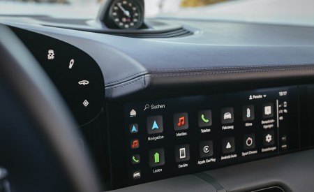 2022 Porsche Taycan Sport Turismo (Color: Frozen Berry Metallic) Central Console Wallpapers 450x275 (28)