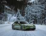 2022 Porsche Taycan Turbo S Sport Turismo (Color: Mamba Green Metallic) Front Three-Quarter Wallpapers 150x120 (17)