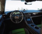 2022 Porsche Taycan Turbo S Sport Turismo (Color: Mamba Green Metallic) Interior Cockpit Wallpapers 150x120