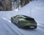 2022 Porsche Taycan Turbo S Sport Turismo (Color: Mamba Green Metallic) Rear Three-Quarter Wallpapers 150x120 (2)