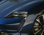 2022 Porsche Taycan Turbo Sport Turismo (Color: Gentian Blue Metallic) Headlight Wallpapers 150x120