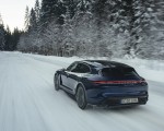 2022 Porsche Taycan Turbo Sport Turismo (Color: Gentian Blue Metallic) Rear Three-Quarter Wallpapers 150x120