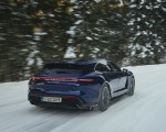 2022 Porsche Taycan Turbo Sport Turismo (Color: Gentian Blue Metallic) Rear Wallpapers 150x120