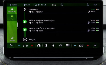 2022 Škoda ENYAQ Coupe RS iV Central Console Wallpapers  450x275 (110)