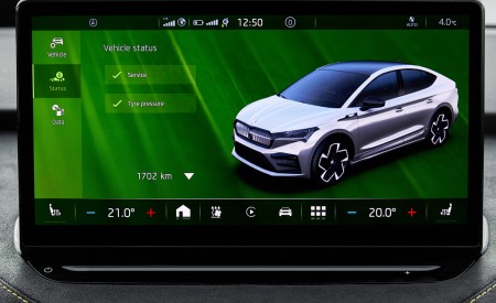 2022 Škoda ENYAQ Coupe RS iV Central Console Wallpapers  450x275 (106)