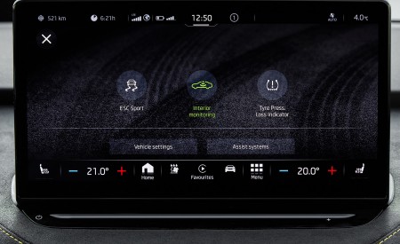 2022 Škoda ENYAQ Coupe RS iV Central Console Wallpapers 450x275 (104)