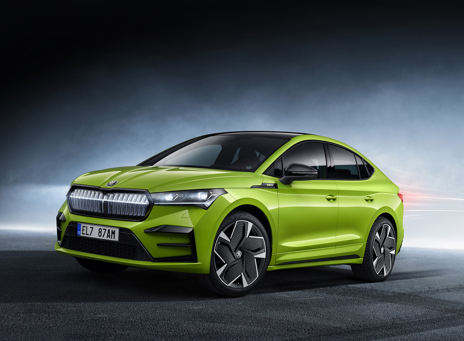 2022 Škoda ENYAQ Coupe RS iV Front Three-Quarter Wallpapers (5)