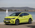 2022 Škoda ENYAQ Coupe RS iV Front Three-Quarter Wallpapers 150x120