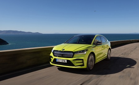 2022 Škoda ENYAQ Coupe RS iV Front Wallpapers 450x275 (33)
