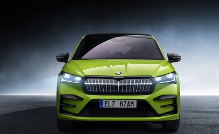 2022 Škoda ENYAQ Coupe RS iV Front Wallpapers 450x275 (7)