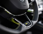 2022 Škoda ENYAQ Coupe RS iV Interior Steering Wheel Wallpapers 150x120