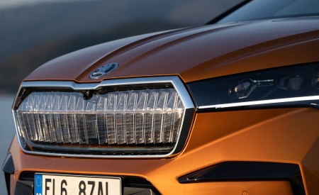 2022 Škoda ENYAQ Coupe iV (Color: Phoenix Orange) Detail Wallpapers 450x275 (133)