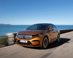 2022 Škoda ENYAQ Coupe iV (Color: Phoenix Orange) Front Three-Quarter Wallpapers 150x120