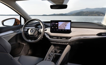 2022 Škoda ENYAQ Coupe iV (Color: Phoenix Orange) Interior Cockpit Wallpapers 450x275 (145)