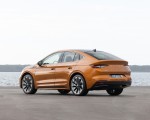 2022 Škoda ENYAQ Coupe iV (Color: Phoenix Orange) Rear Three-Quarter Wallpapers 150x120