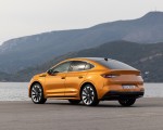 2022 Škoda ENYAQ Coupe iV (Color: Phoenix Orange) Rear Three-Quarter Wallpapers 150x120