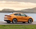 2022 Škoda ENYAQ Coupe iV (Color: Phoenix Orange) Rear Three-Quarter Wallpapers 150x120