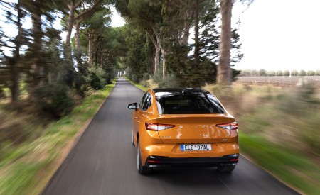 2022 Škoda ENYAQ Coupe iV (Color: Phoenix Orange) Rear Wallpapers 450x275 (70)