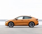 2022 Škoda ENYAQ Coupe iV (Color: Phoenix Orange) Side Wallpapers 150x120