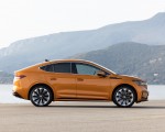 2022 Škoda ENYAQ Coupe iV (Color: Phoenix Orange) Side Wallpapers 150x120