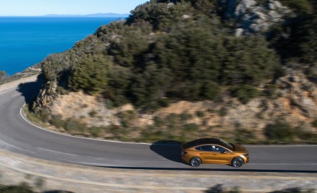 2022 Škoda ENYAQ Coupe iV (Color: Phoenix Orange) Side Wallpapers 450x275 (73)