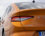 2022 Škoda ENYAQ Coupe iV (Color: Phoenix Orange) Tail Light Wallpapers 150x120