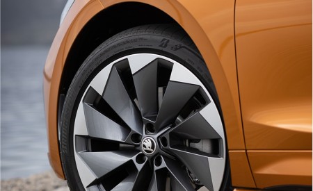 2022 Škoda ENYAQ Coupe iV (Color: Phoenix Orange) Wheel Wallpapers 450x275 (132)
