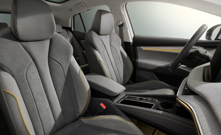 2022 Škoda ENYAQ Coupe iV Interior Front Seats Wallpapers 450x275 (163)