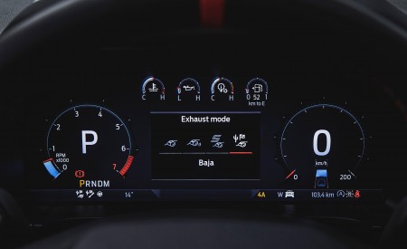 2023 Ford Ranger Raptor (EU-Spec) Digital Instrument Cluster Wallpapers 450x275 (45)